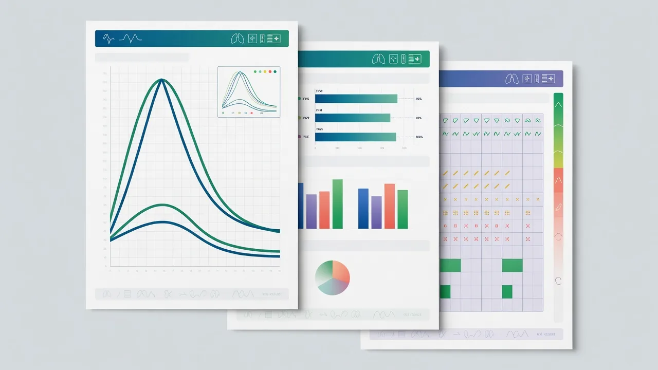 Clinical report printout
