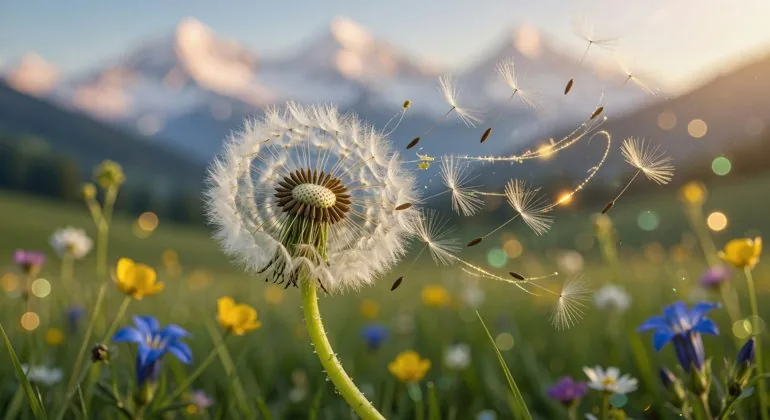Dandelion incentive scene
